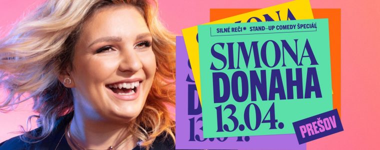 SIMONA -Donaha - Stand-up comedy špeciál Kino Scala