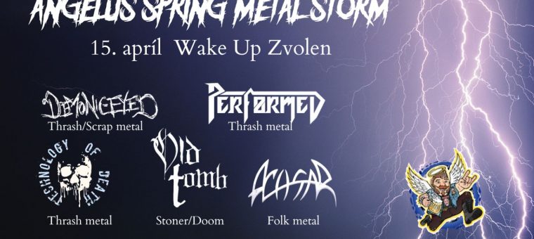 Angelus Spring MetalStorm Wake up