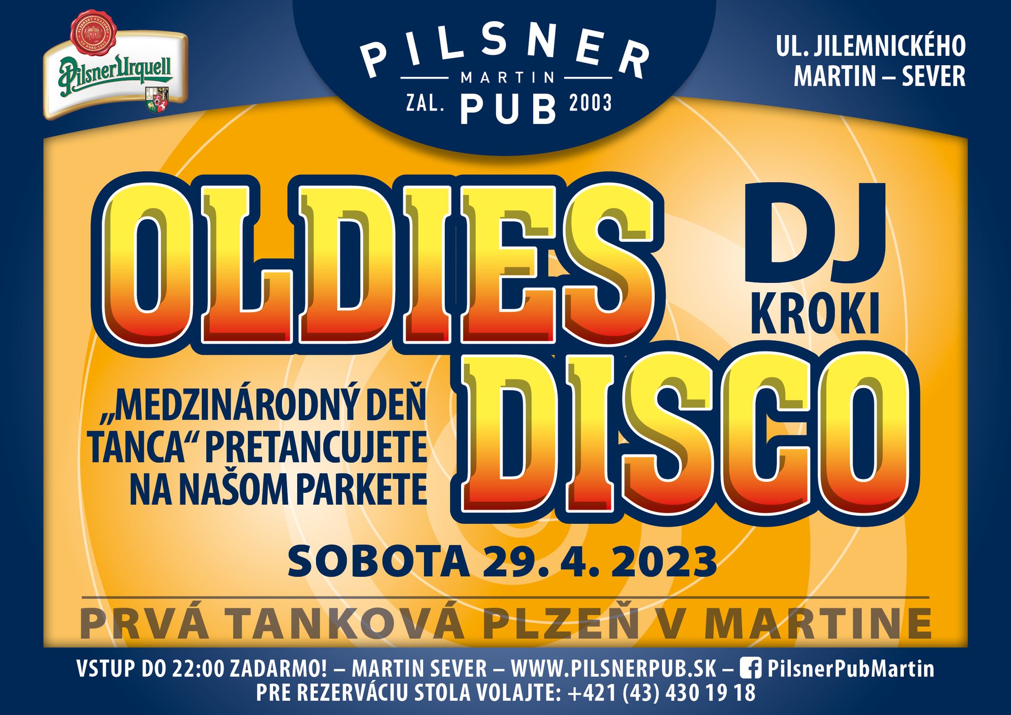 Oldies Disco Pilsner Pub Martin