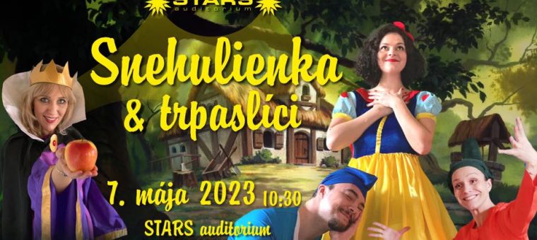 SNEHULIENKA A TRPASLÍCI STARS auditorium - Nové miesto pre hviezdy
