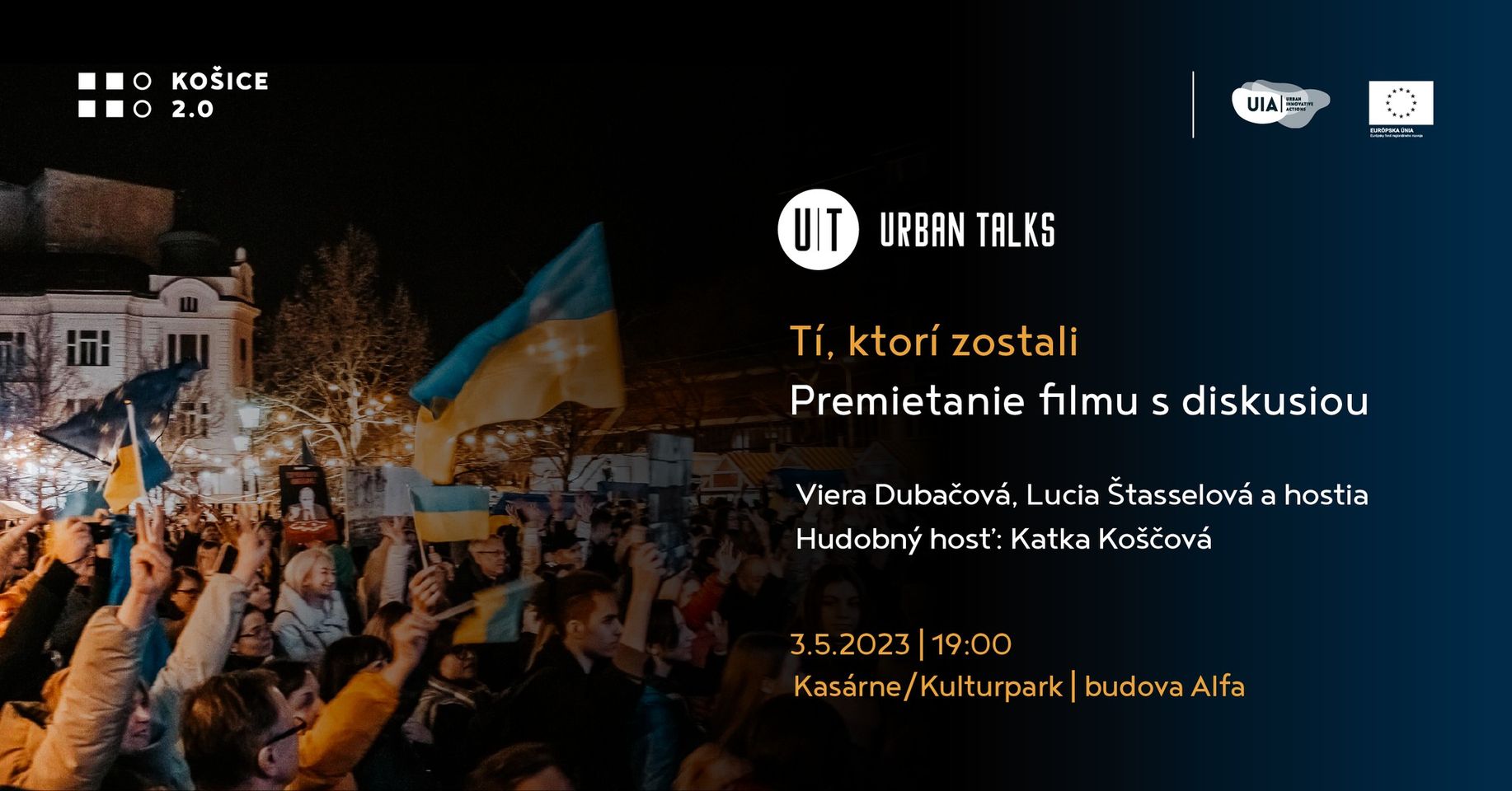 Urban Talk: Tí, ktorí zostali - premietanie filmu s diskusiou KASÁRNE/KULTURPARK