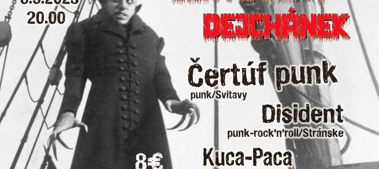 Koncert vo Včelíne - Čertůf punk, Disident, Kuca-paca