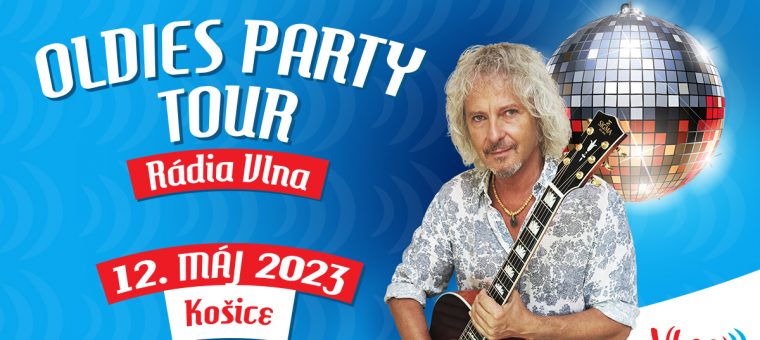 Oldies Party TOUR Rádia Vlna s Petrom Nagyom v Košiciach Spoločenský pavilón