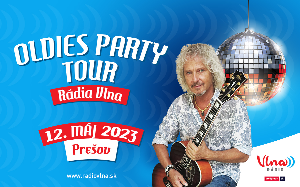 Oldies Party TOUR Rádia Vlna s Petrom Nagyom v Prešove M Aréna