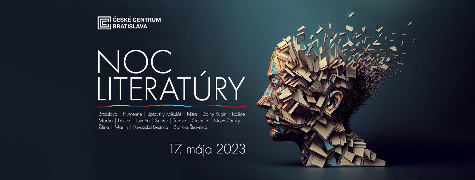 Literárne čítanie v rámci festivalu Noc literatúry 2023 SNG – Slovenská národná galéria