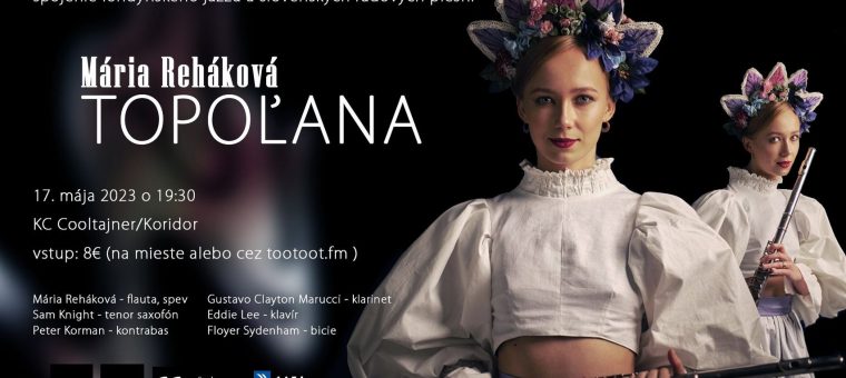 Mária Reháková TOPOĽANA // koncert v KC Cooltajner/Koridor