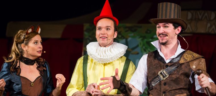 Pinocchio a jeho divadelný sen Dom armády