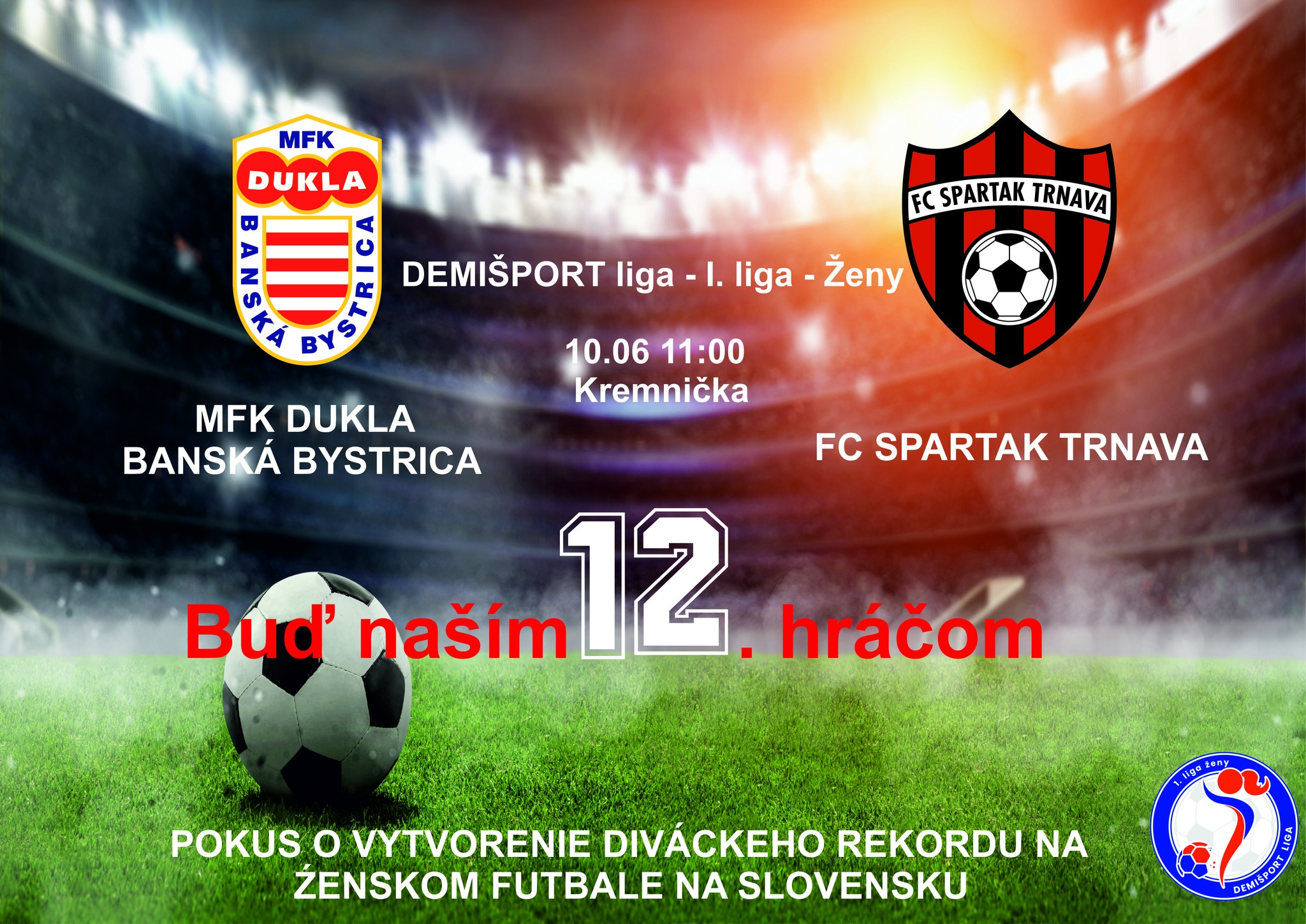 MFK Dukla Banská Bystrica ženy- FC Spartak Trnava ženy Penzión a Reštaurácia ŠK Kremnička