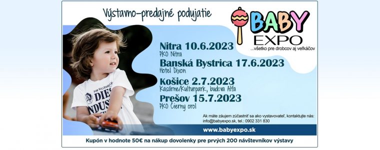BABY EXPO - všetko pre drobcov aj veľkáčov, PKO Nitra
