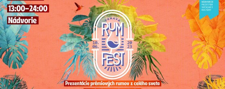 Trnava Rum Fest 2023 Nádvorie