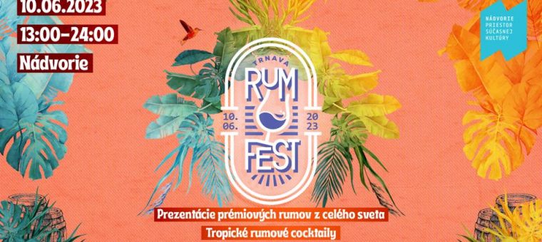 Trnava Rum Fest 2023 Nádvorie