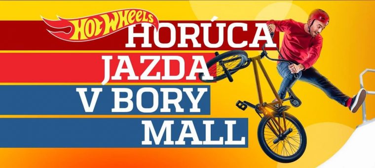 HOT WHEELS MINIRAMP & PARKOUR SHOW Bory Mall
