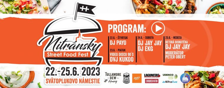 Nitránsky Street Food Fest 2023 Svätoplukovo námestie