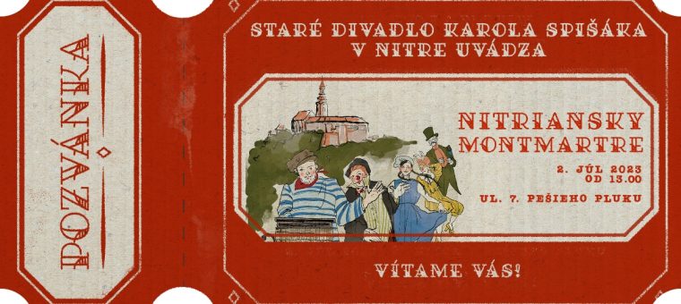Nitriansky Montmartre Staré divadlo Karola Spišáka v Nitre