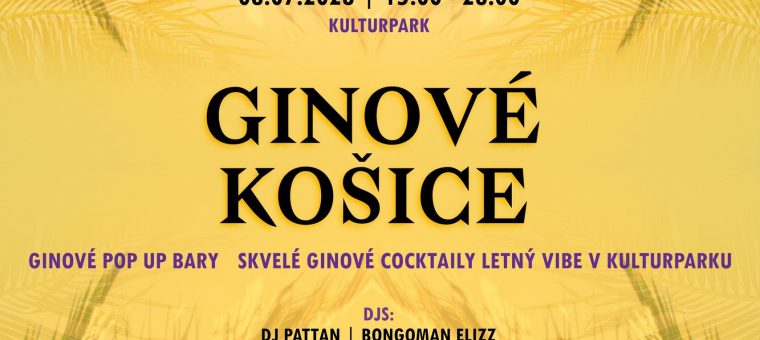Ginové Košice 2023 KASÁRNE/KULTURPARK