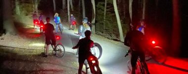 Nočný výjazd s Bicycle Garage Bicycle Garage