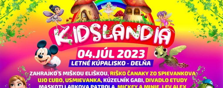 Kidslandia Prešov Prírodné Kúpalisko Delňa