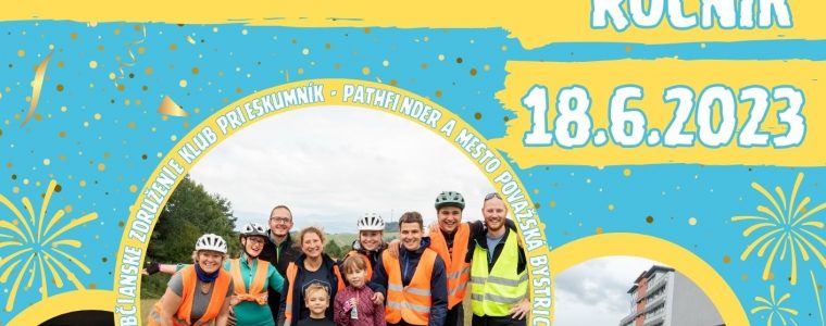 Na bicykloch okolo priehrady 2023 Klub Pathfinder Považská Bystrica