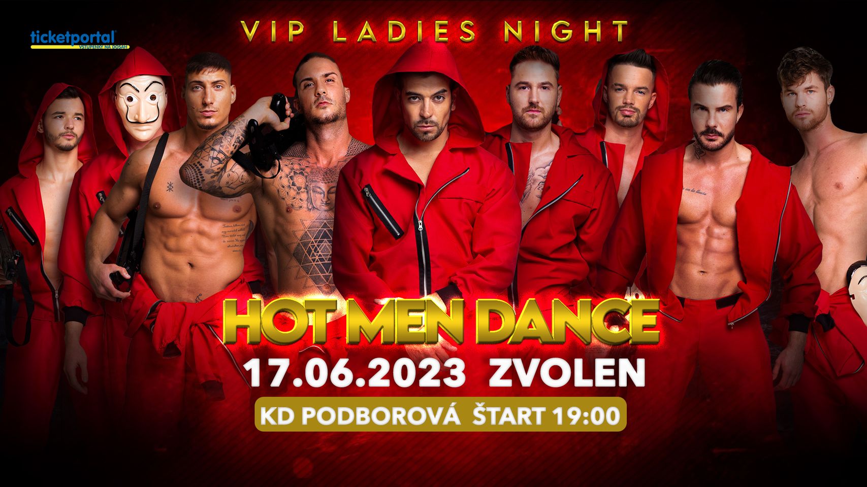 HOT MEN DANCE |  Kulturny Dom Podborová