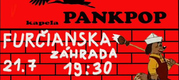 Koncert kapely Pankpop Nová Furčianska Záhrada