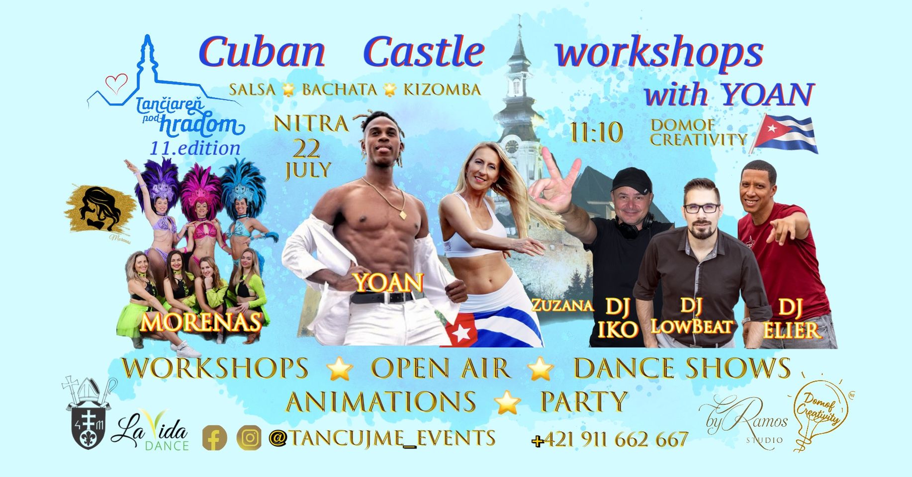 CUBAN CASTLE Workshops & Bootcamp Day with YOAN DOMOF creativity