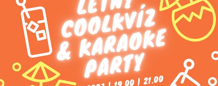 Letný Coolkvíz & Summer Karaoke Party v KC Cooltajner Koridor