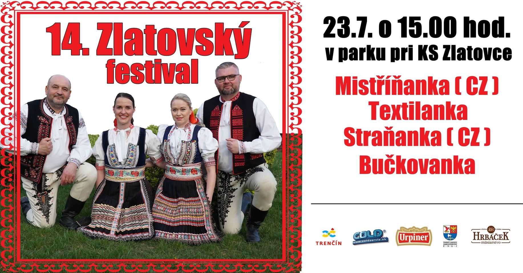 14. Zlatovský festival Trencin Zlatovce