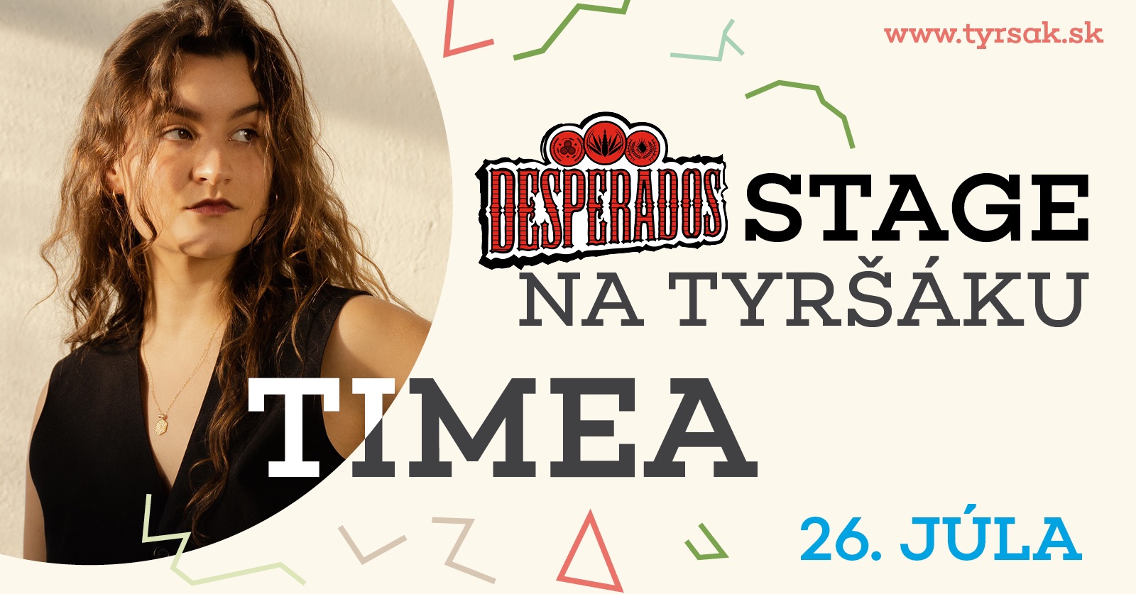 DESPERADOS STAGE na Tyršáku - koncert TIMEA