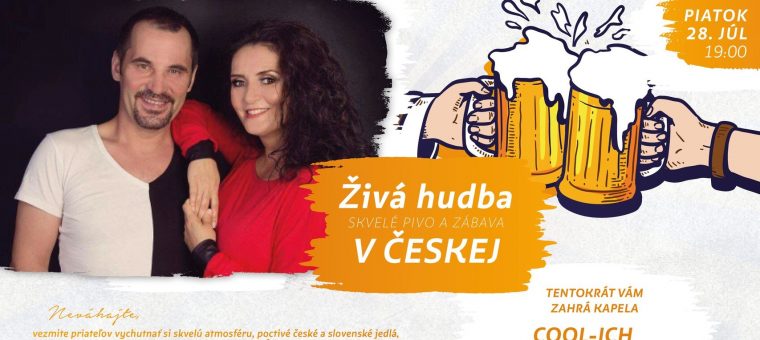 V Českej to žije - kapela Cool-ich Česká Hospoda & Flámmovňa