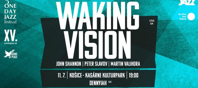 Koncert Waking Vision (SK/USA) v Kasárne/Kulturparku v Košiciach