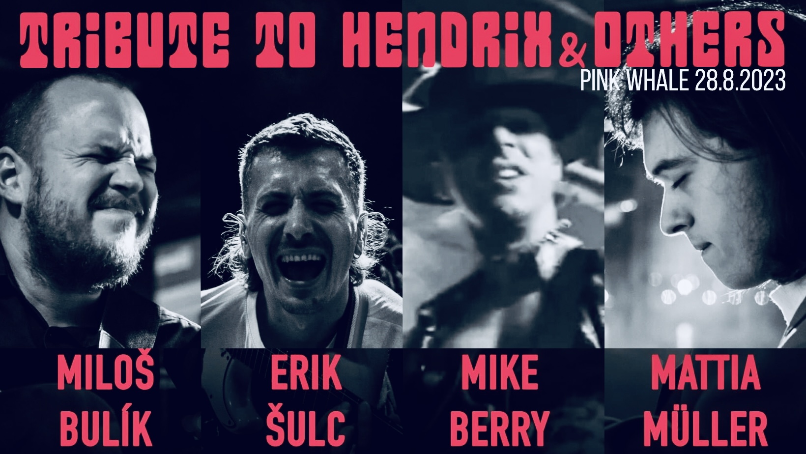 Tribute to Hendrix & others PINK WHALE