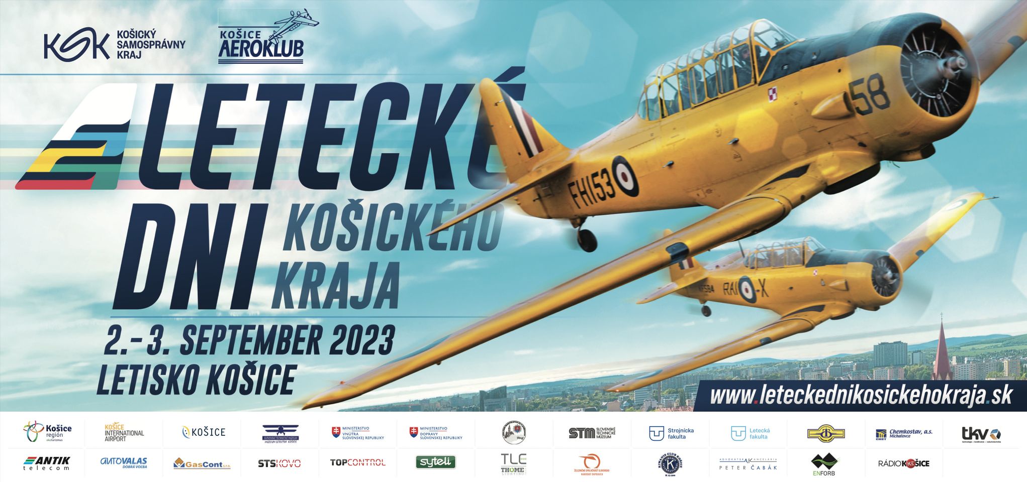 Letecké dni Košického kraja 2023 Aeroklub Košice