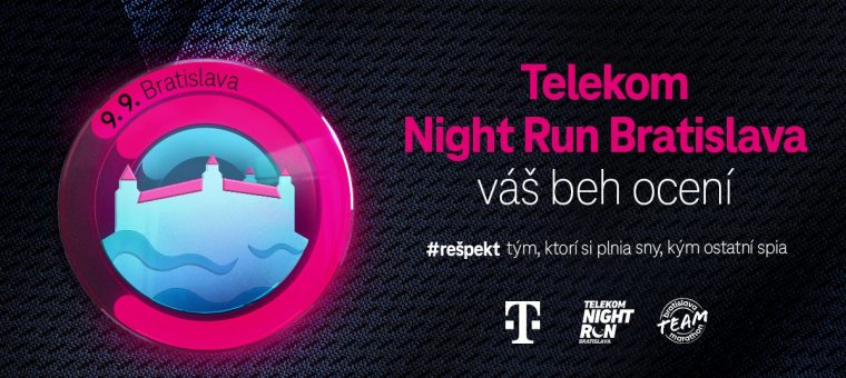 Telekom Night Run Bratislava Eurovea Bratislava