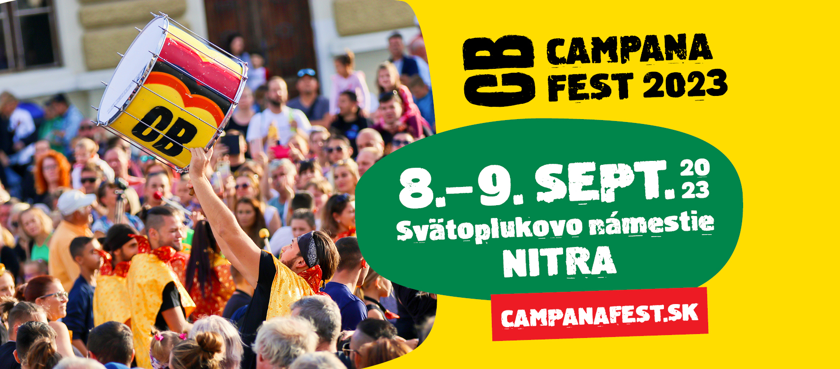 CAMPANA Fest 2023 Svätoplukovo námestie