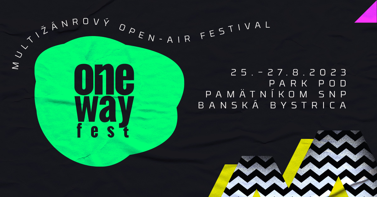 One Way Fest 2023 -  Park pod Pamätníkom SNP